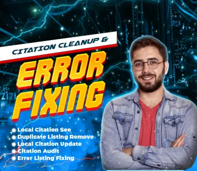40 citation clean up, local audit & error fixing for your business promotion