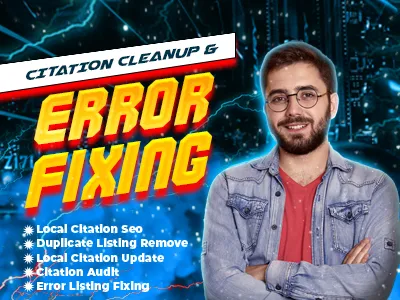 40 citation clean up, local audit & error fixing for your business promotion